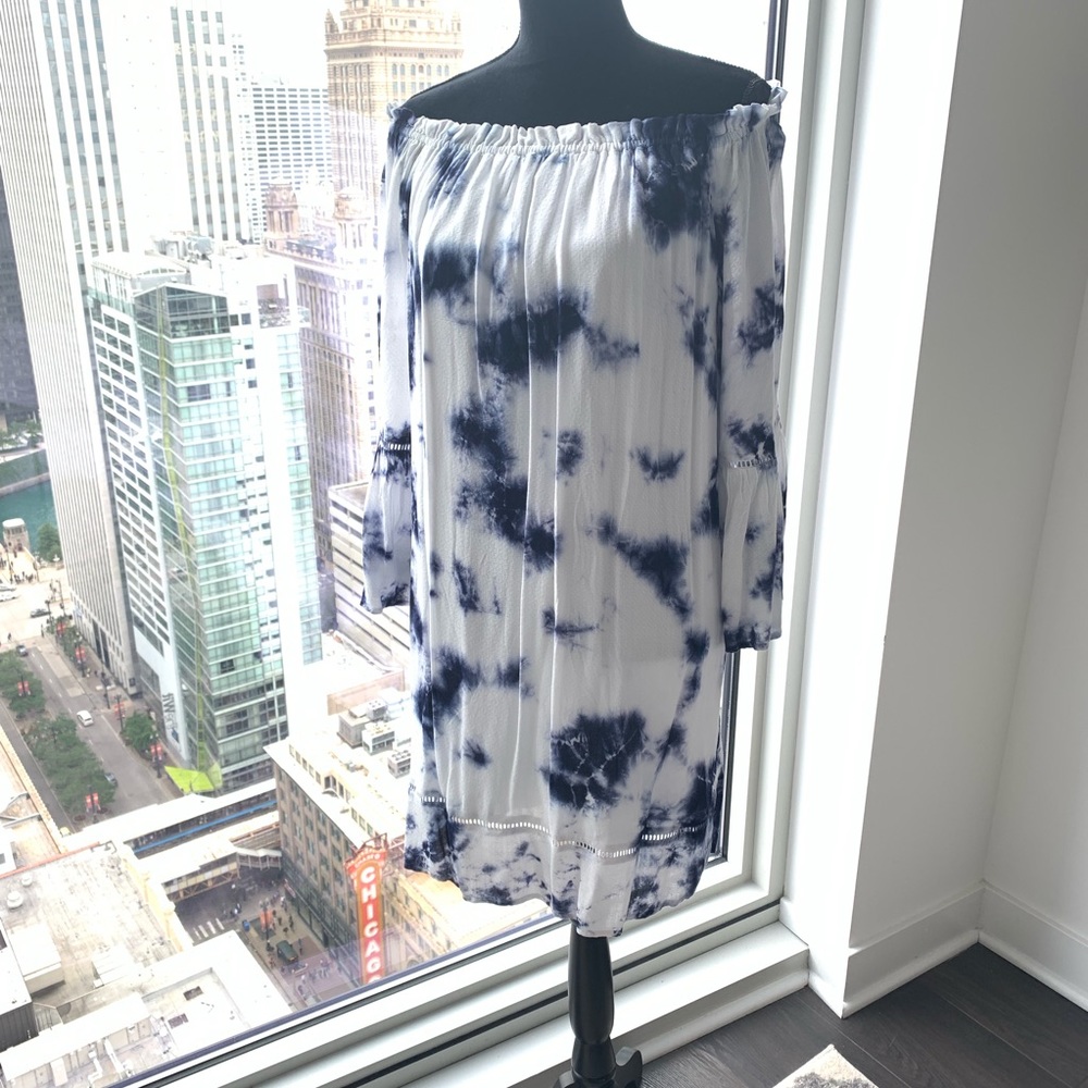 NWOT Knox Rose XXL off/shoulder batik. Like XL